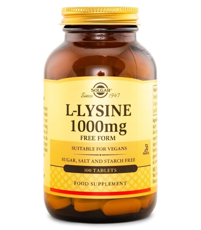 Solgar L-Lysiini 1000 mg