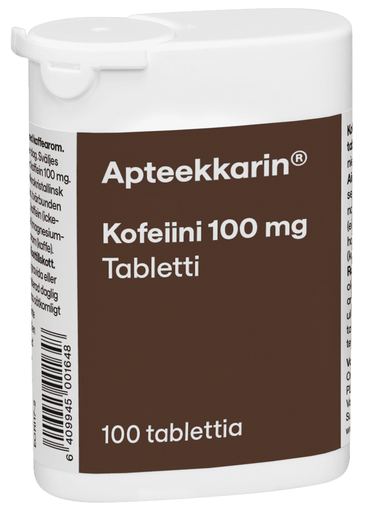 Apteekkarin Kofeiinitabletit