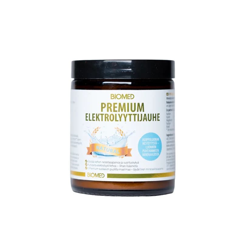 Biomed Premium Elektrolyyttijauhe Natural