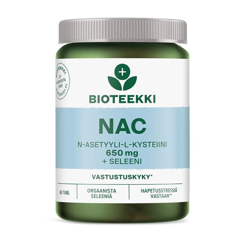 Bioteekki NAC + Seleeni