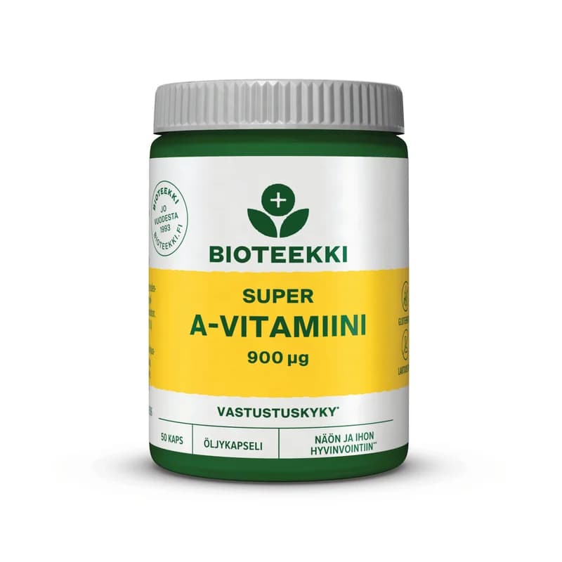 Bioteekki Super A-vitamiini