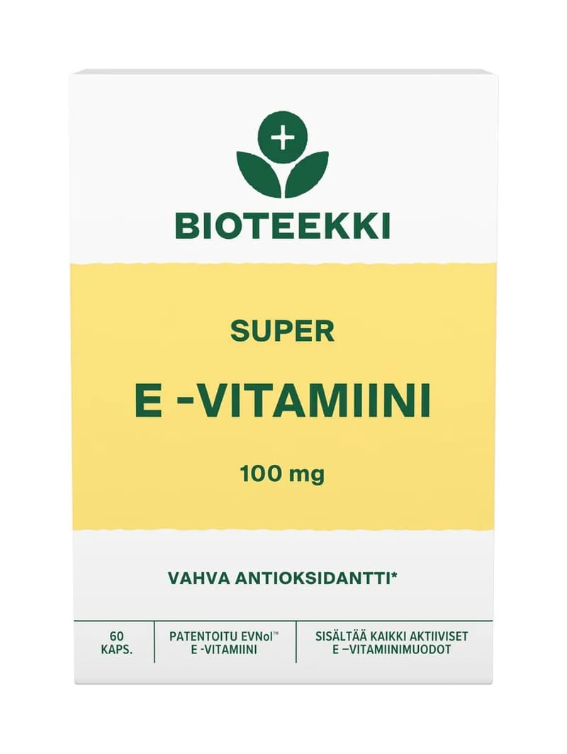 Bioteekki Super E-vitamiini