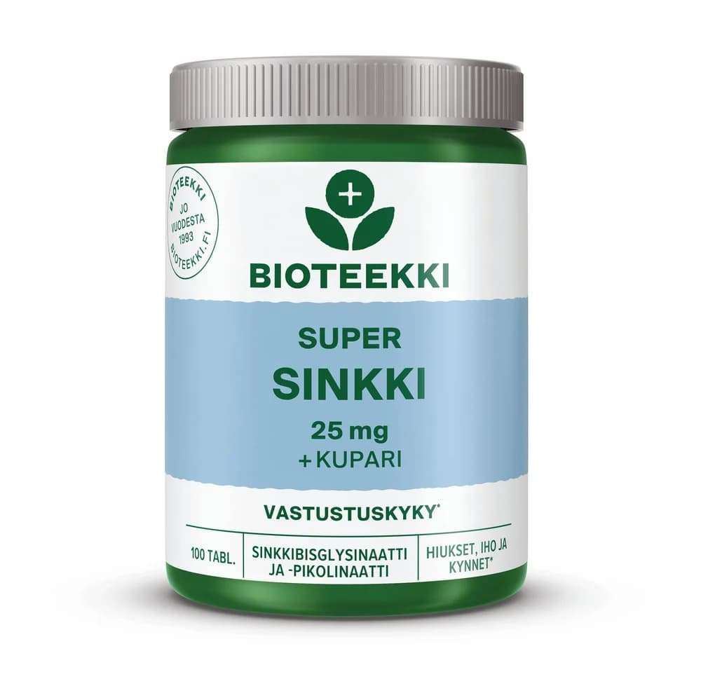 Bioteekki Super Sinkki + Kupari