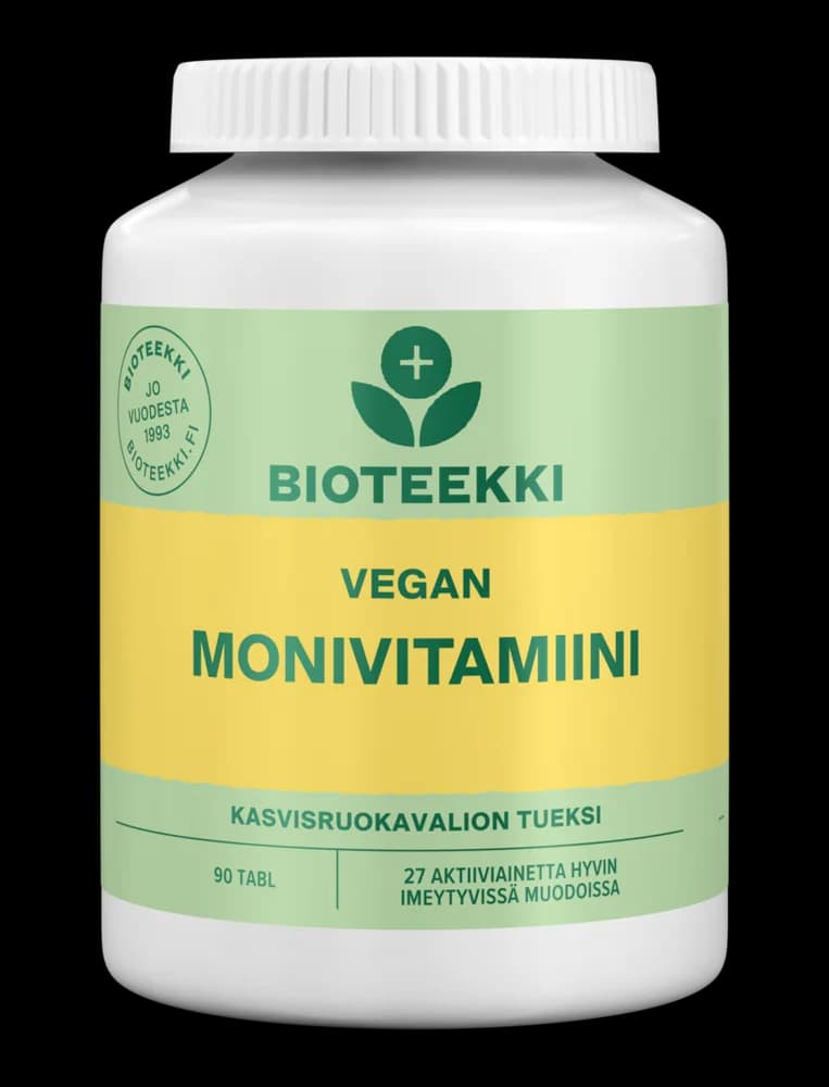 Bioteekki Vegan Monivitamiini