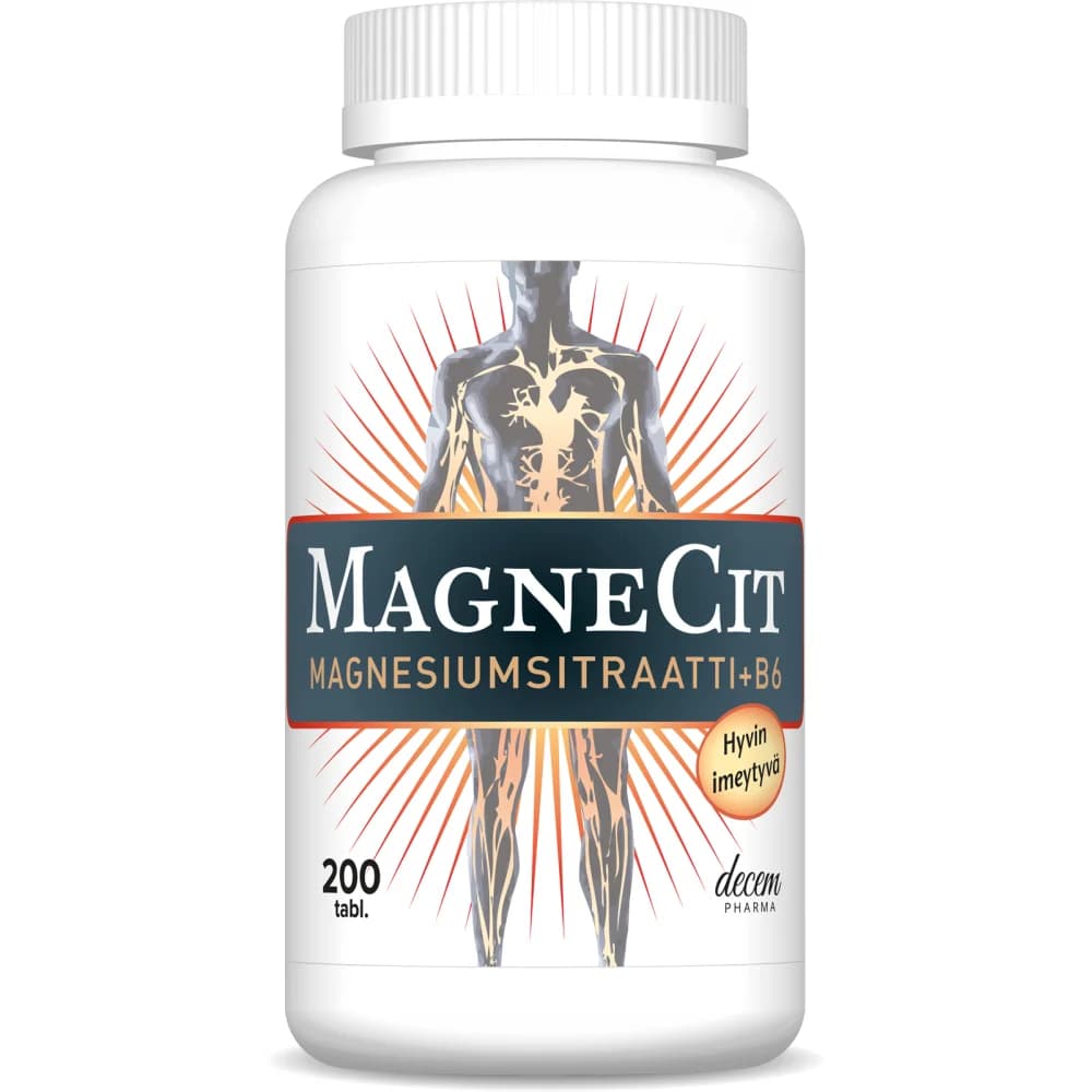 MagneCit Magnesiumsitraatti+B6
