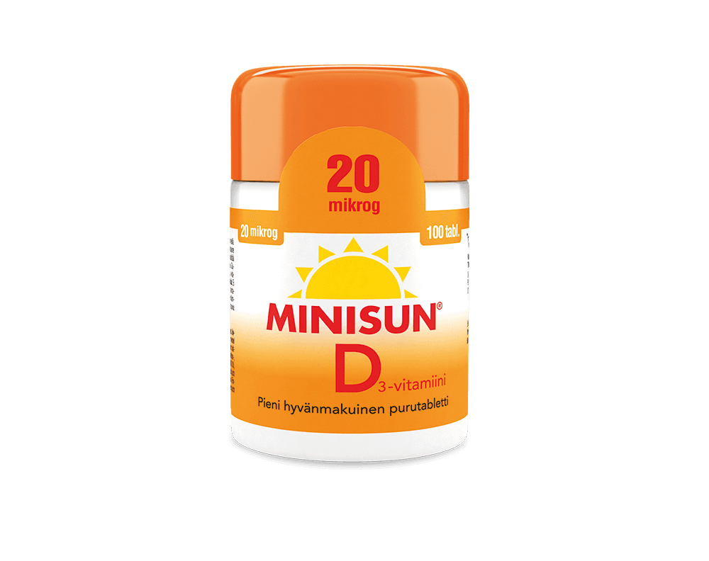 Minisun D-vitamiini