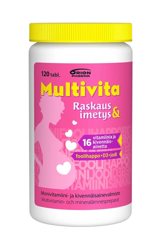 Multivita Raskaus ja imetys