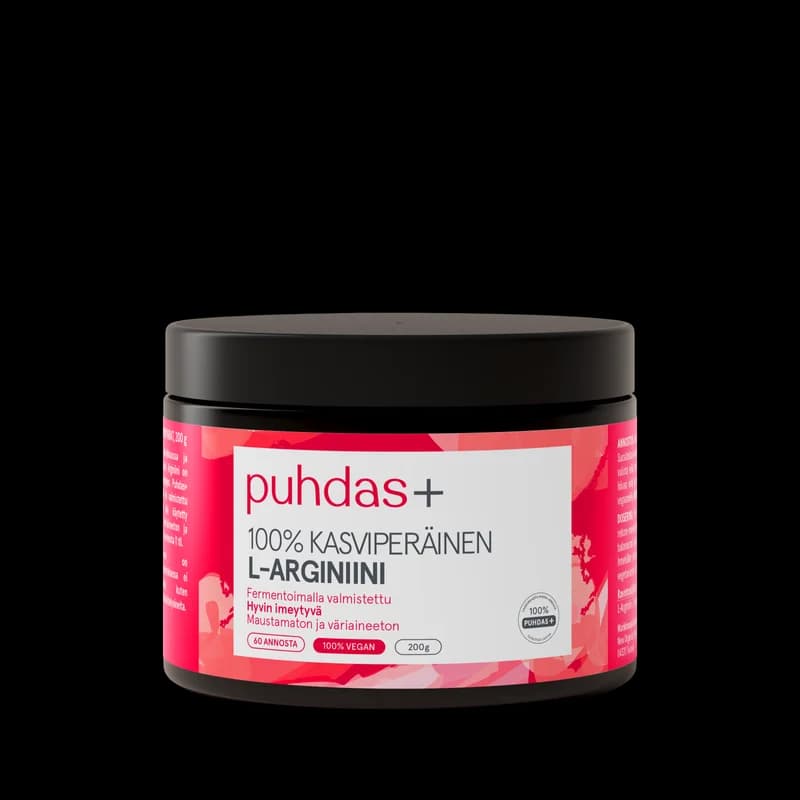 Puhdas+ Kasviperäinen L-Arginiini