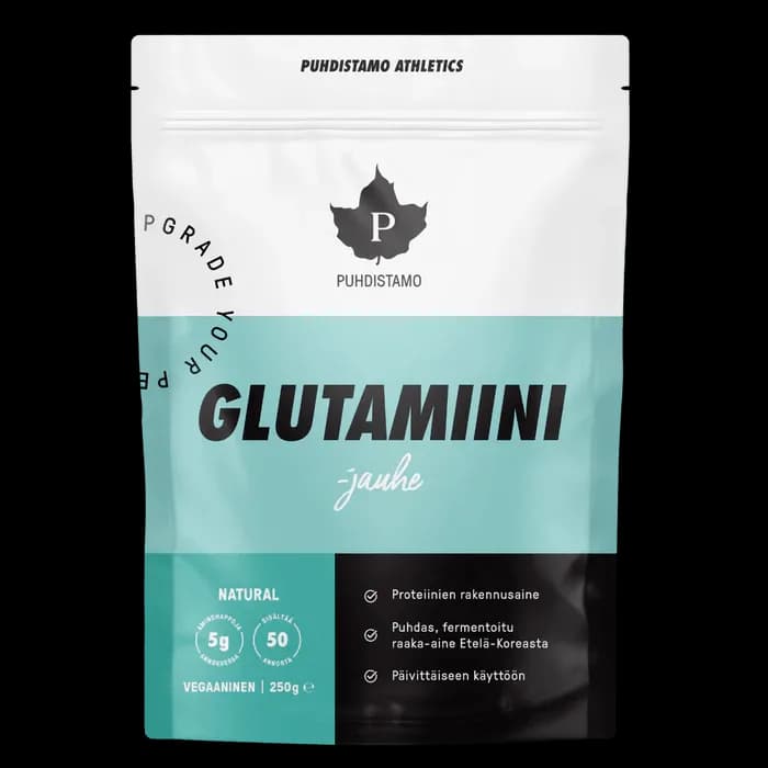 Puhdistamo Glutamiinijauhe