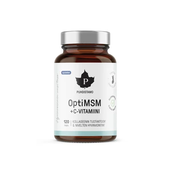 Puhdistamo OptiMSM + C-vitamiini