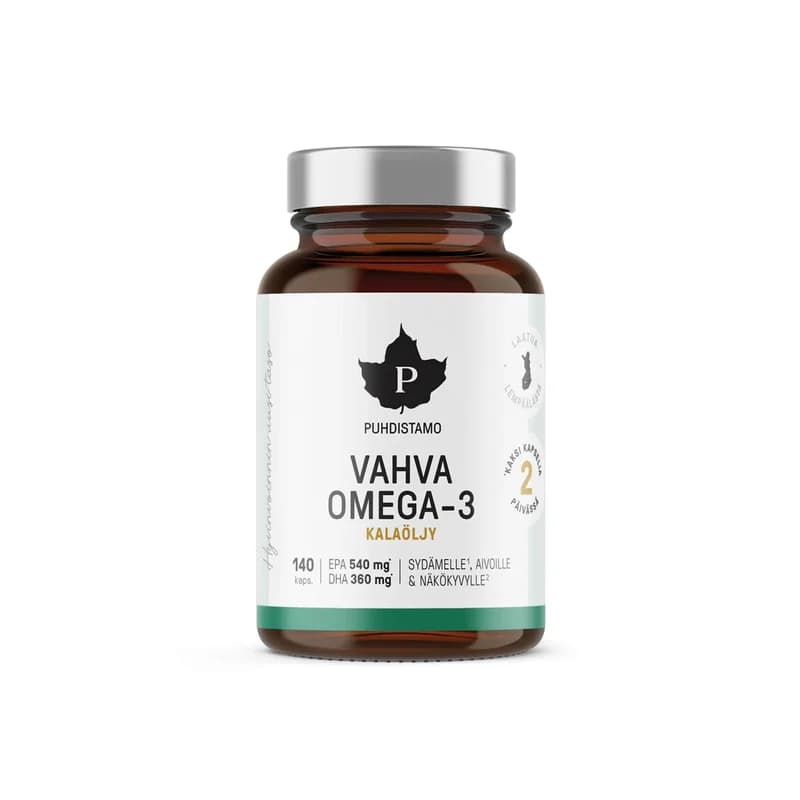 Puhdistamo Vahva Omega-3
