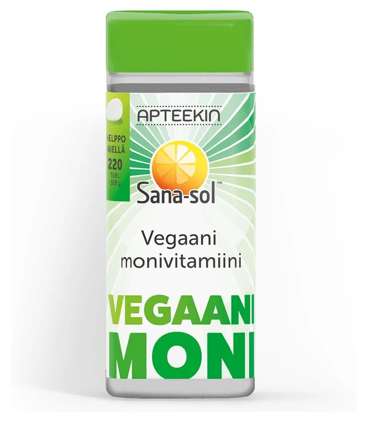 Sana-sol Vegaani Monivitamiini