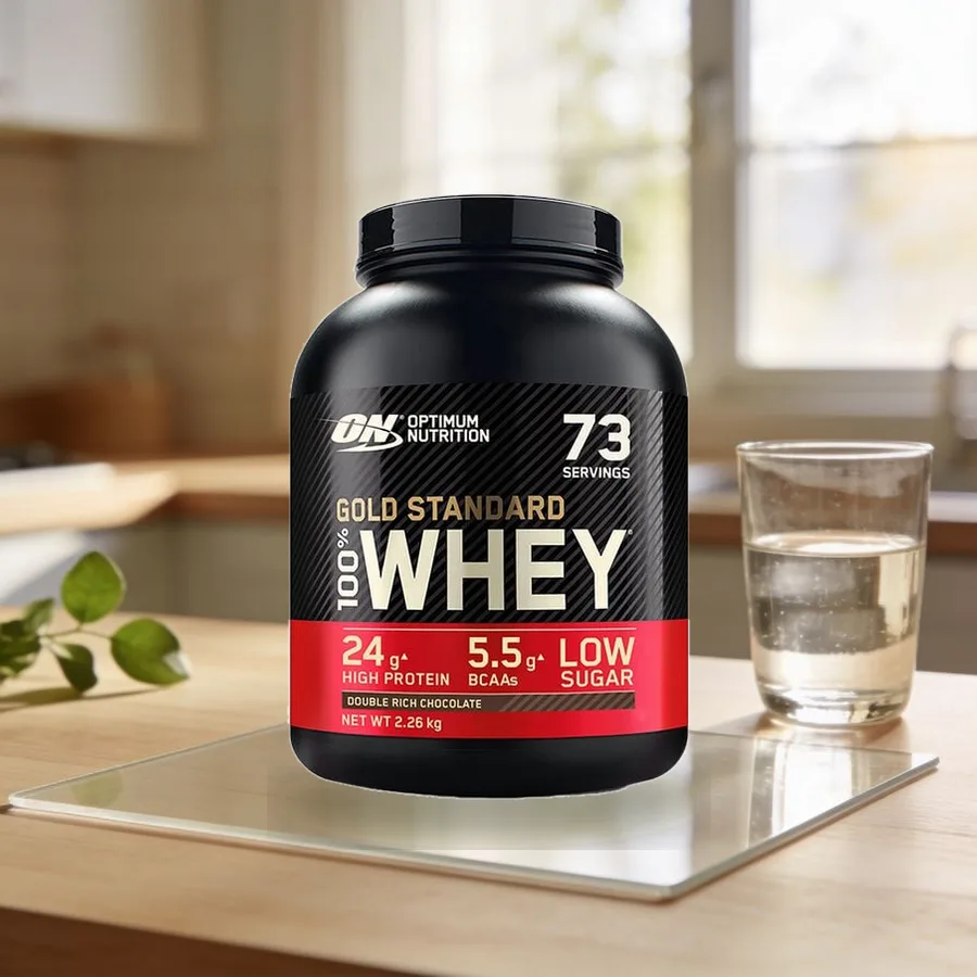 100% Whey Gold Standard Heraproteiini arkiympäristössä