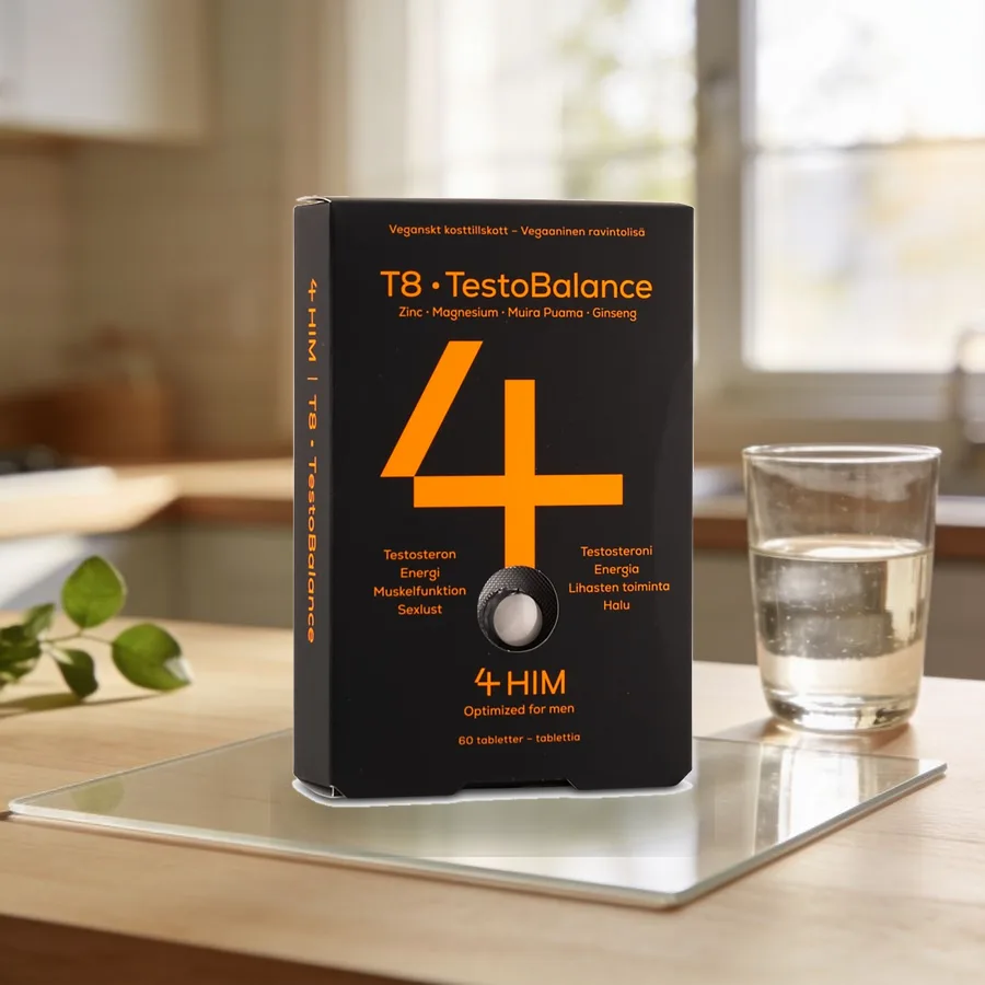 4 HIM T8 TestoBalance arkiympäristössä
