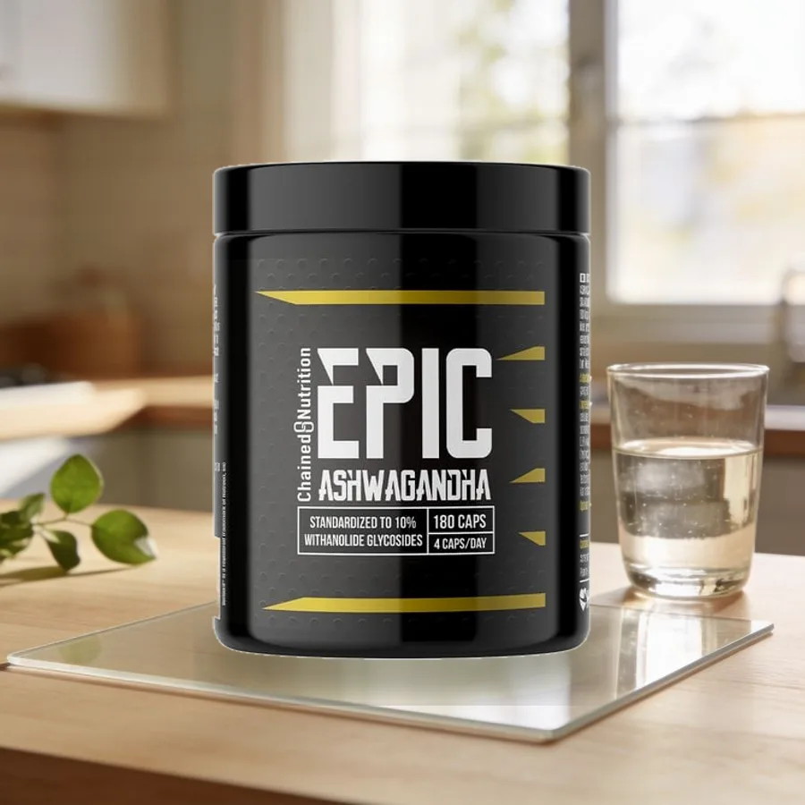 Chained Nutrition Epic Ashwagandha arkiympäristössä