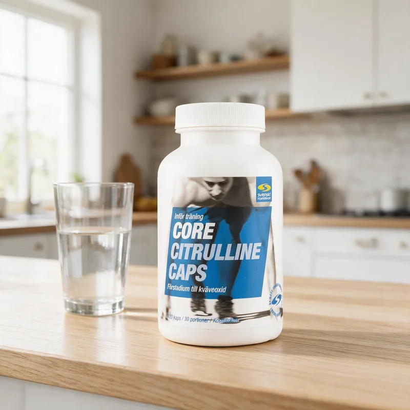 Core Citrulline Caps arkiympäristössä