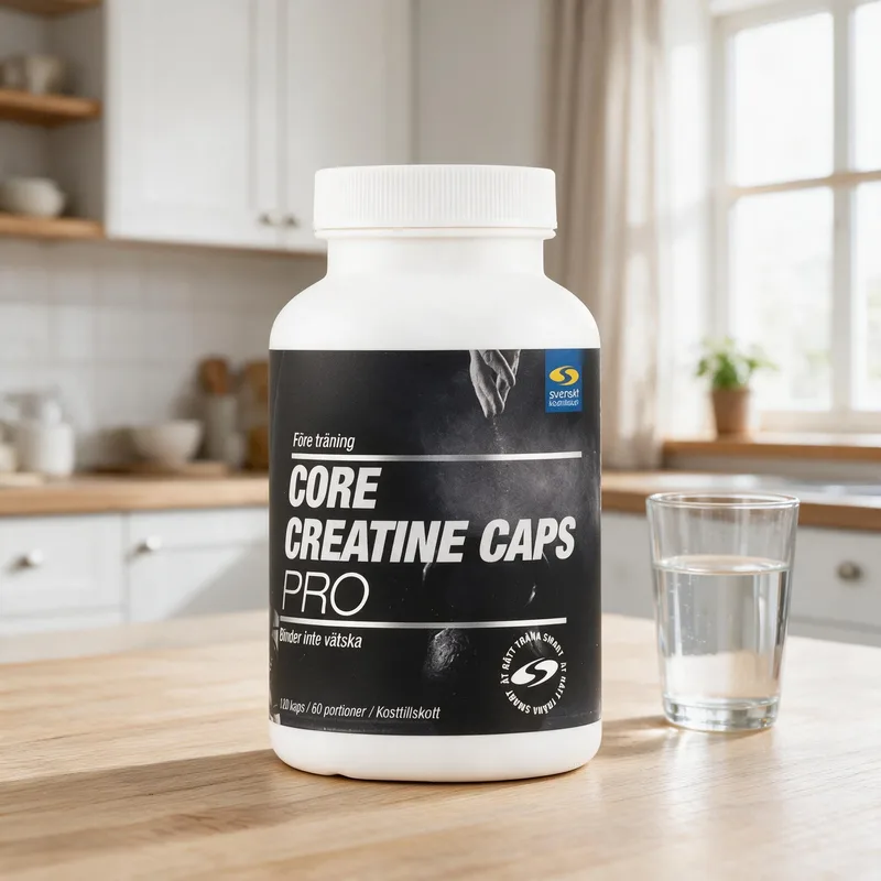 Core Creatine Caps Pro arkiympäristössä