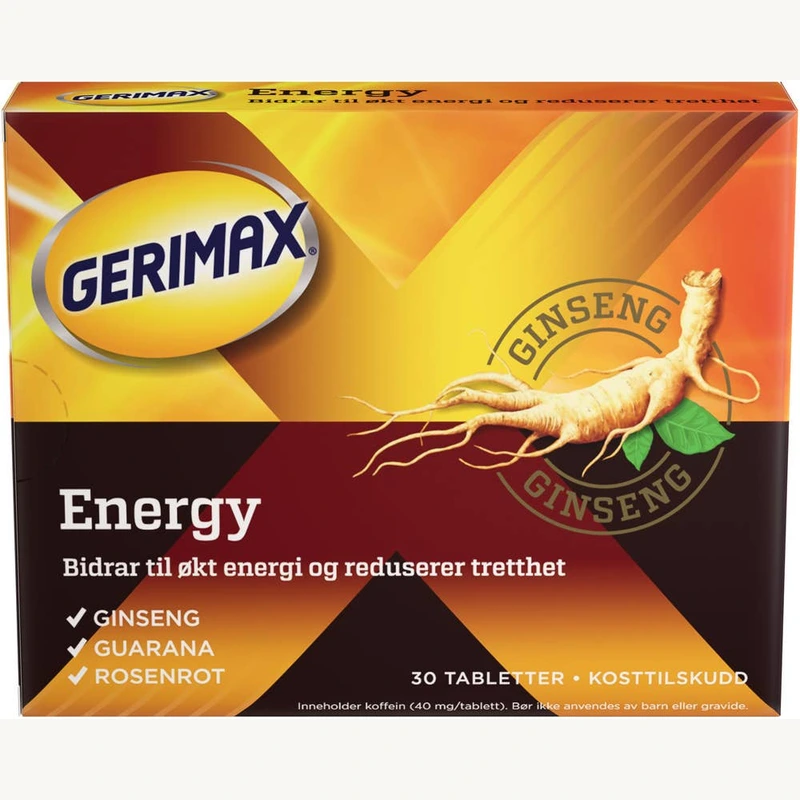 Gerimax Instant Energy arkiympäristössä