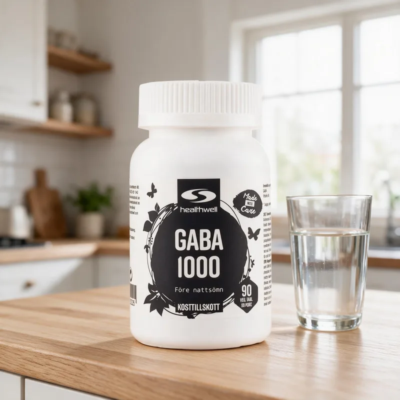 Healthwell GABA 1000 arkiympäristössä