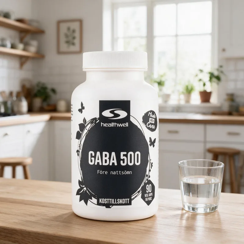 Healthwell GABA 500 arkiympäristössä