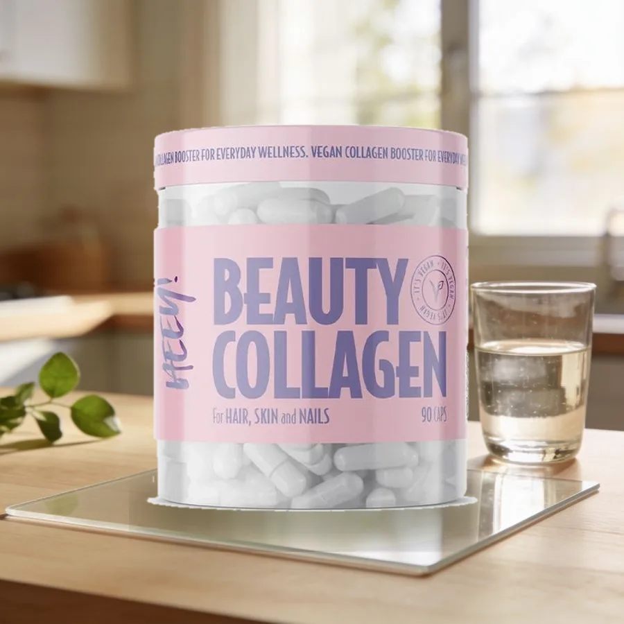 Heey! Beauty Collagen + Hyaluronihappo arkiympäristössä