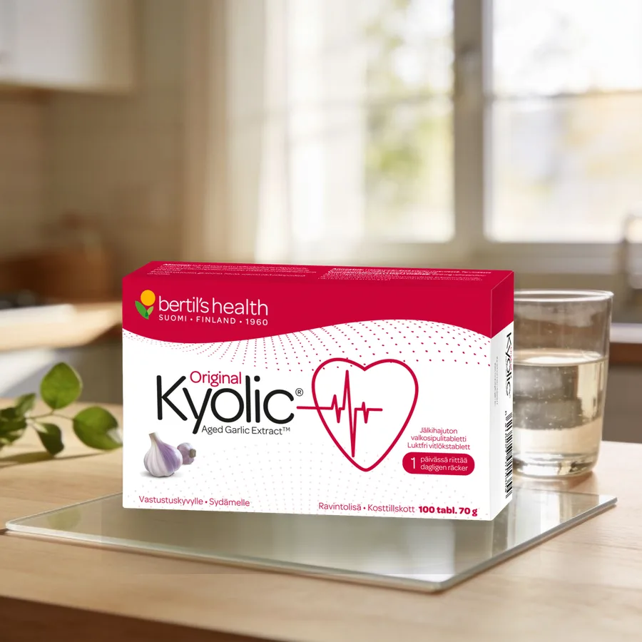 Kyolic Original arkiympäristössä