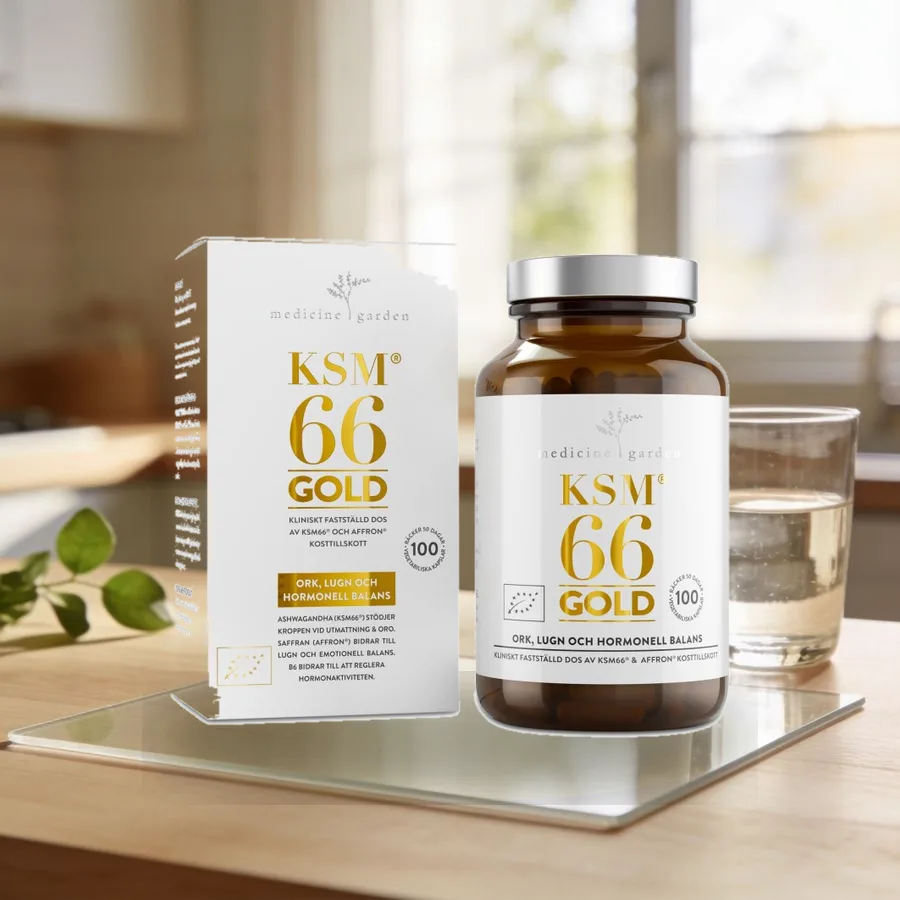 MedicineGarden KSM66 Gold arkiympäristössä