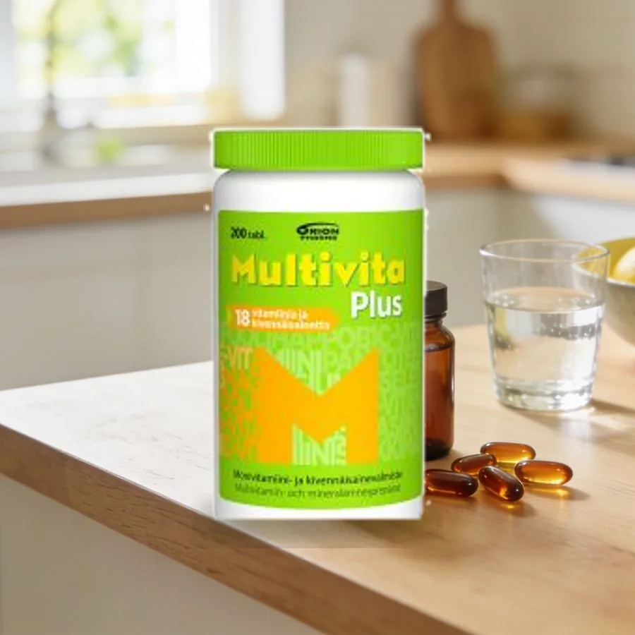 Multivita Plus Monivitamiini 200 tabl arkiympäristössä