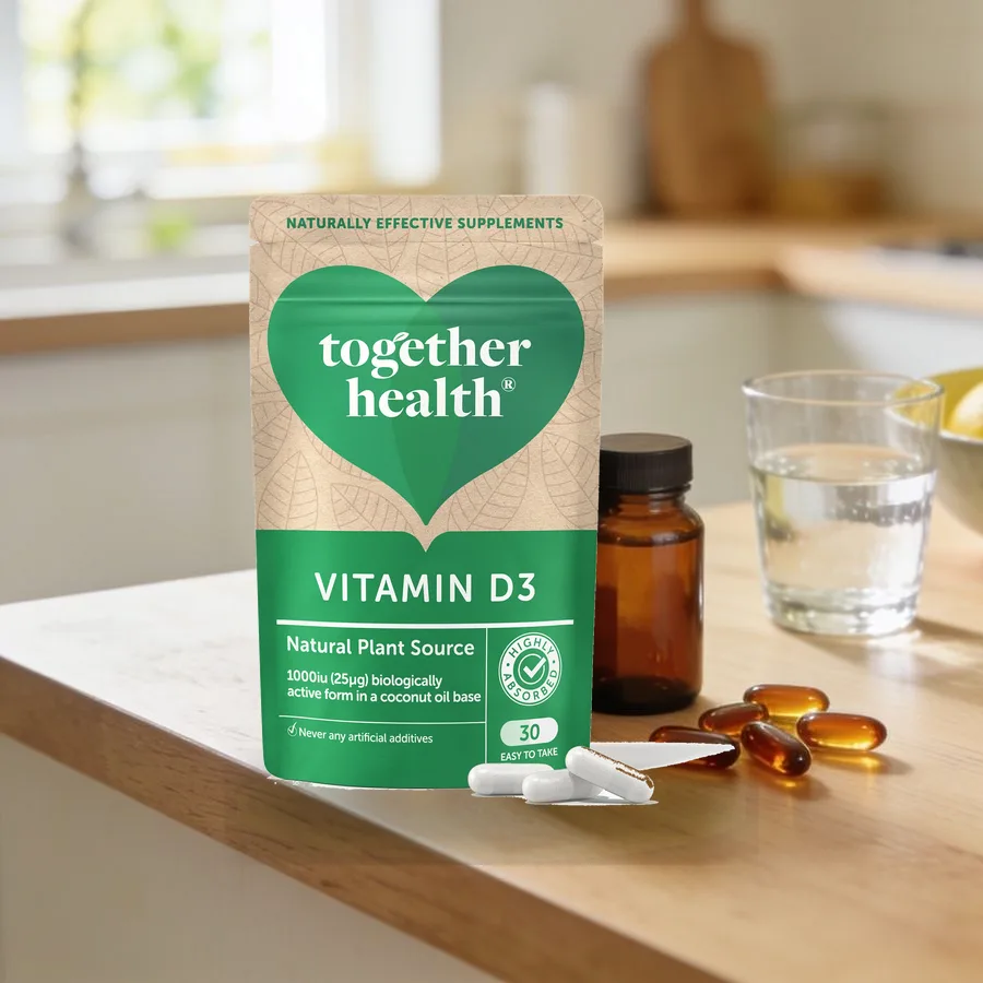 Together Health Vegaaninen D3 arkiympäristössä