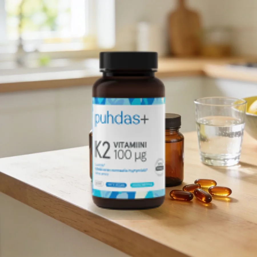 Puhdas+ K2-vitamiini arkiympäristössä