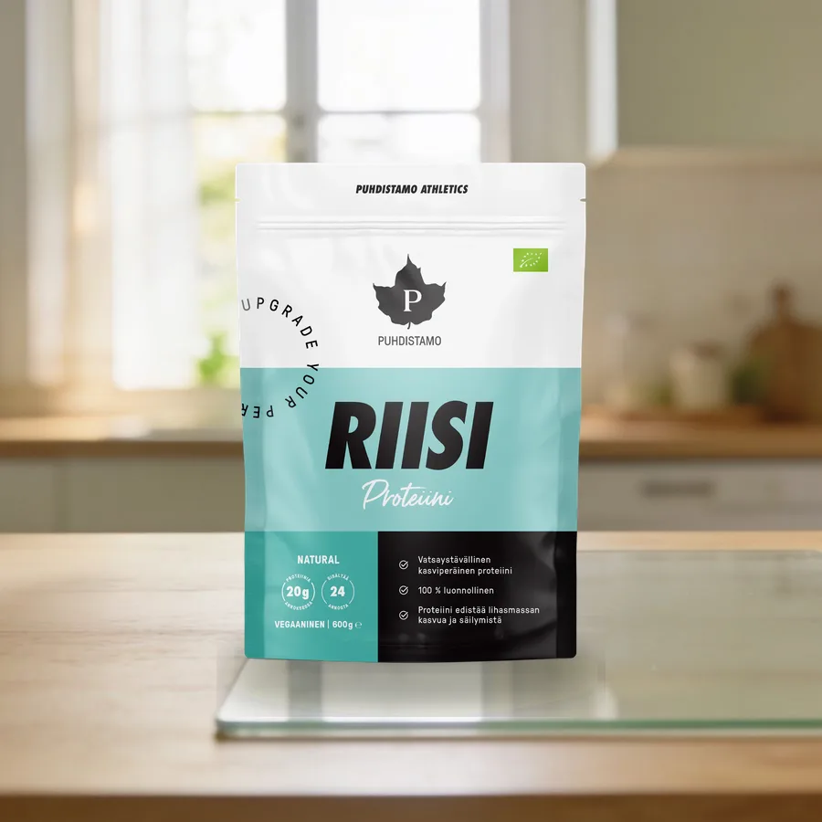 Puhdistamo Riisiproteiini arkiympäristössä