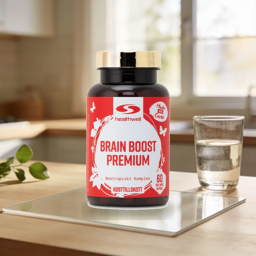 Healthwell Brain Boost Premium arkiympäristössä