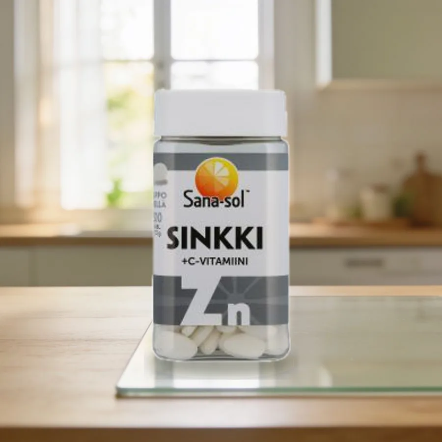 Sana-Sol Sinkki + C-vitamiini arkiympäristössä