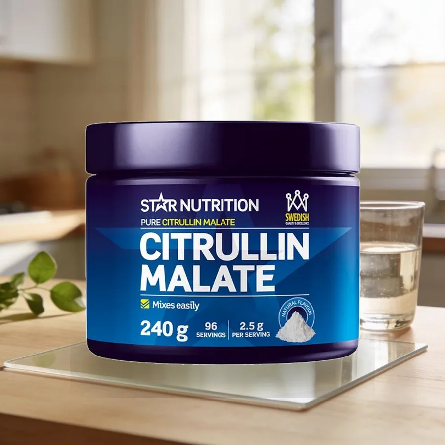 Star Nutrition Citrulline Malate, 240 g arkiympäristössä