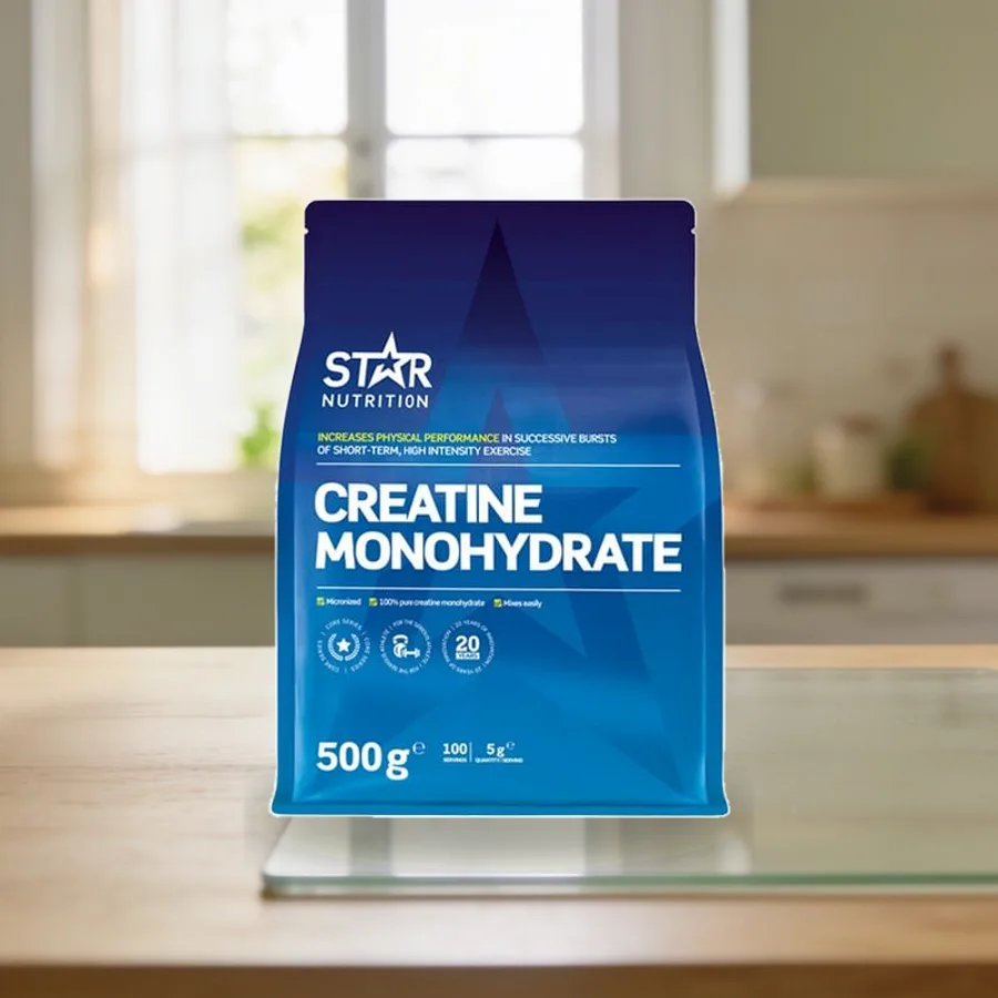 Star Nutrition Kreatiinimonohydraatti 500 g arkiympäristössä