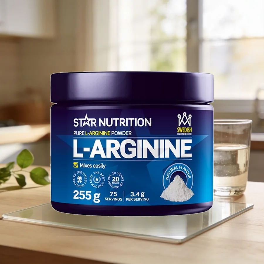 Star Nutrition L-arginiinijauhe arkiympäristössä