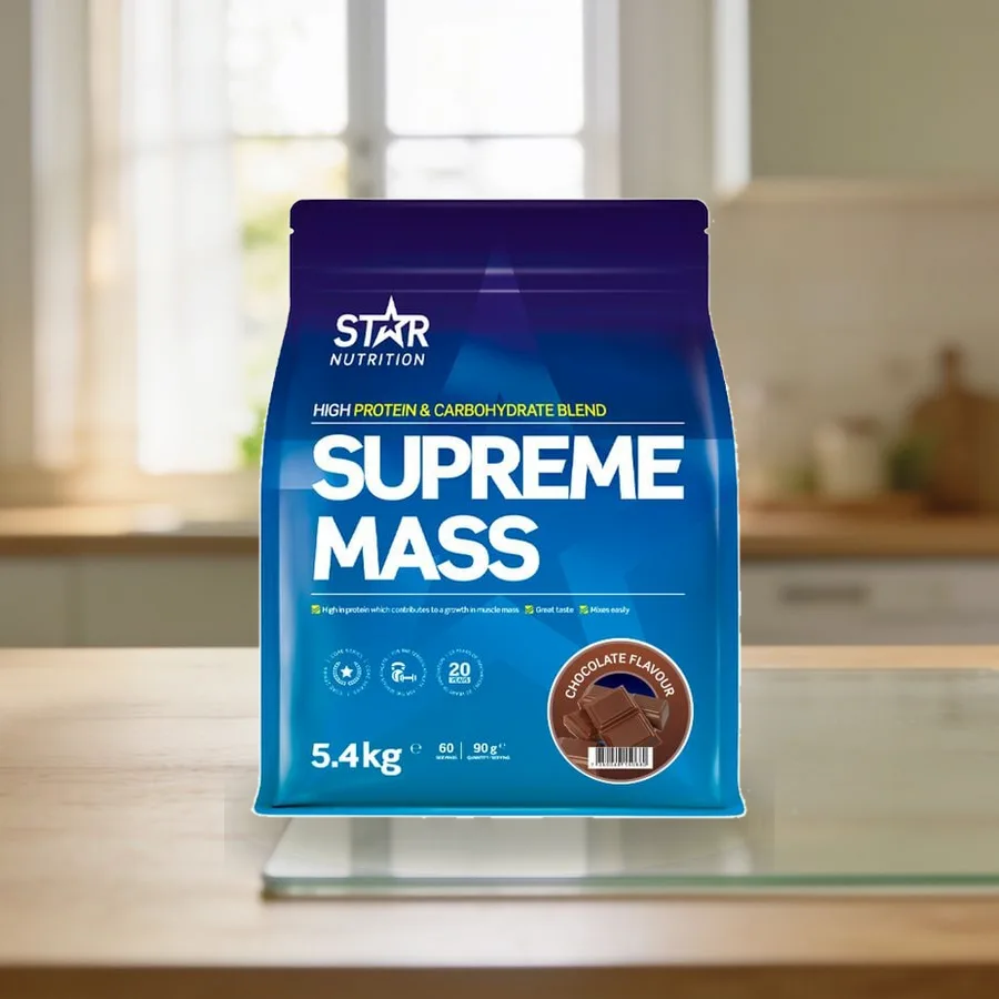 Star Nutrition Supreme Mass Gainer 1,53 kg Mintchoklad arkiympäristössä