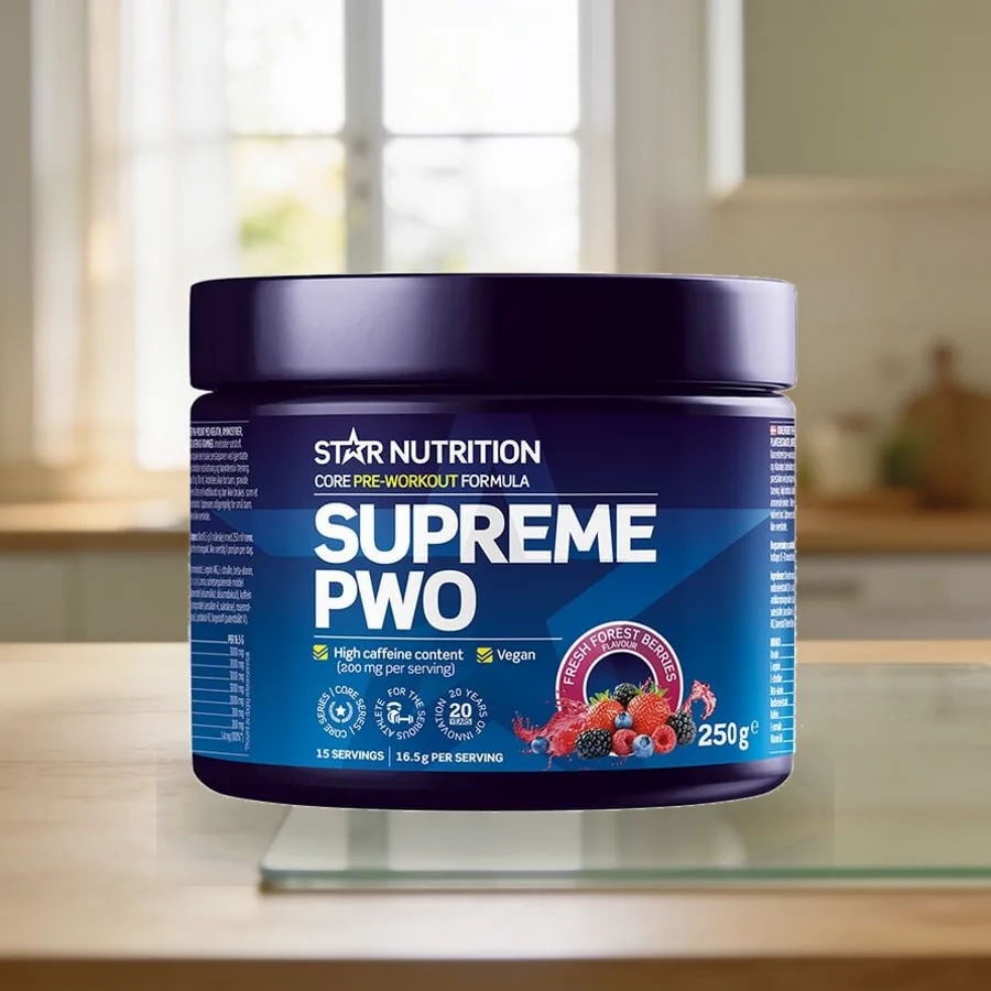 Star Nutrition Supreme PWO arkiympäristössä