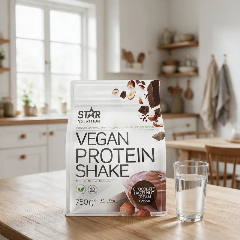 Star Nutrition Vegan Protein Shake arkiympäristössä