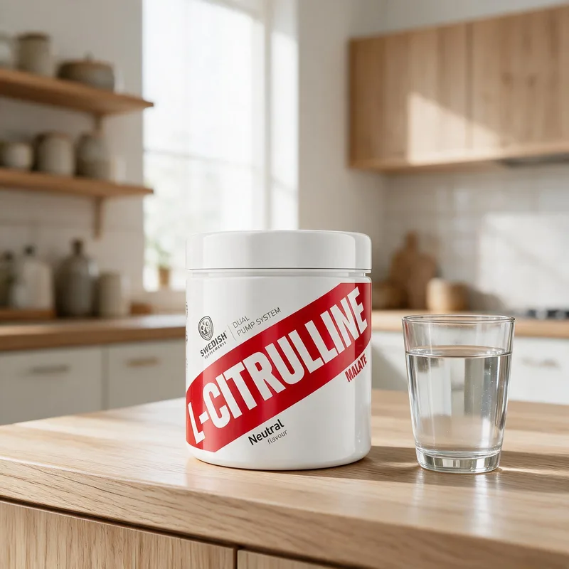 Swedish Supplements Sitrulliinimalaatti Aminohapot arkiympäristössä
