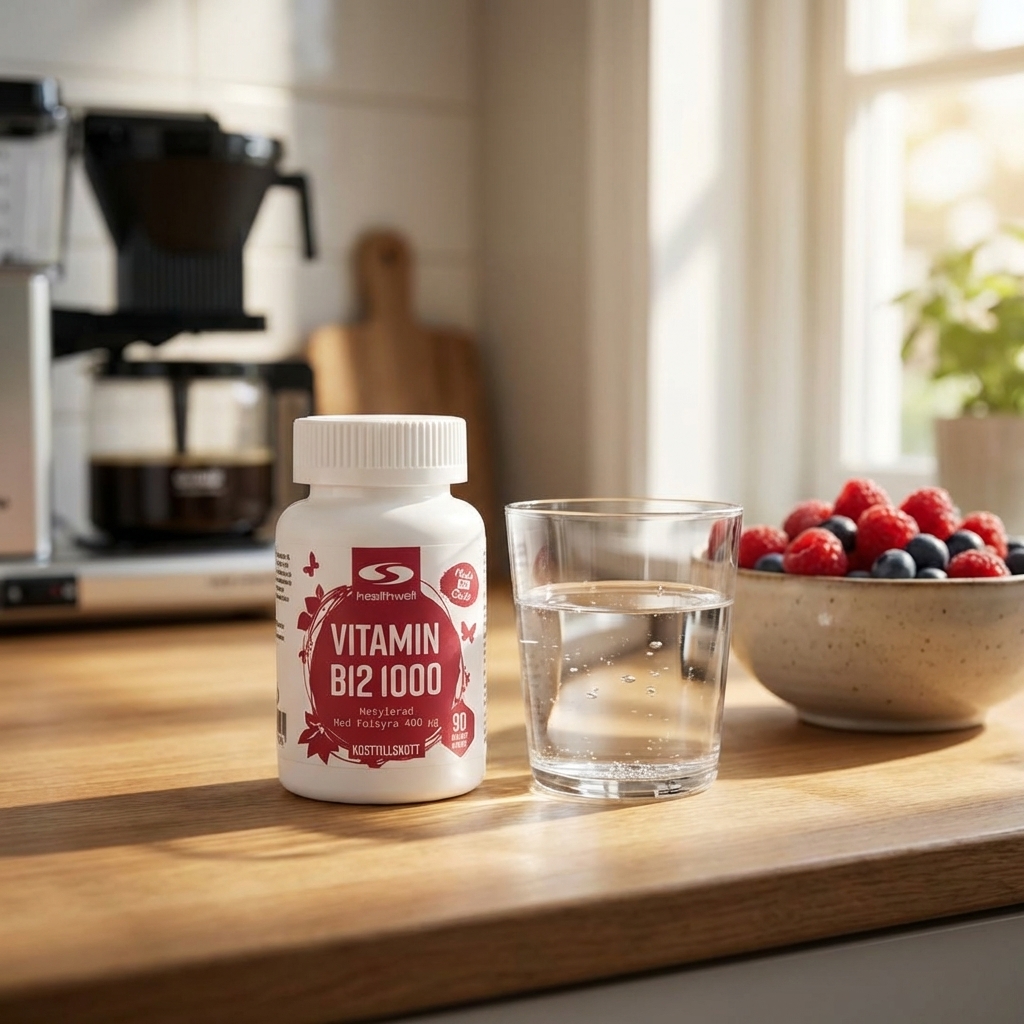 Healthwell B12-vitamiini metyloituna