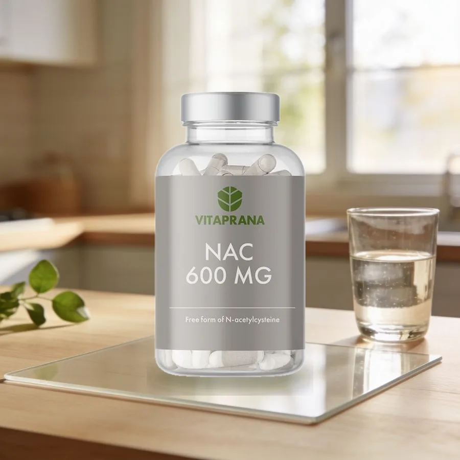 Vitaprana NAC, 600 mg 100 kapslar arkiympäristössä