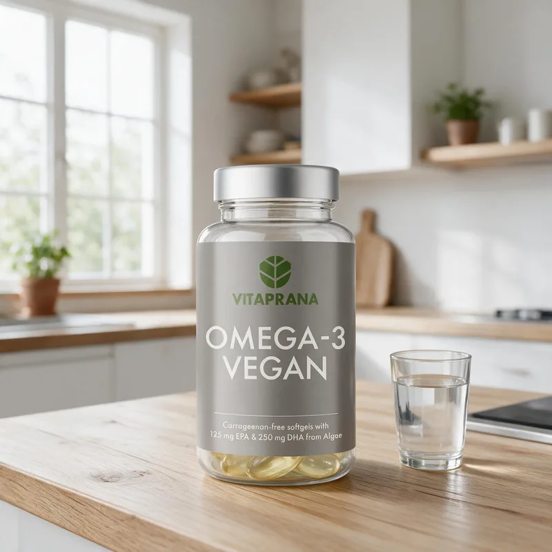 Vitaprana Omega-3 Vegan arkiympäristössä