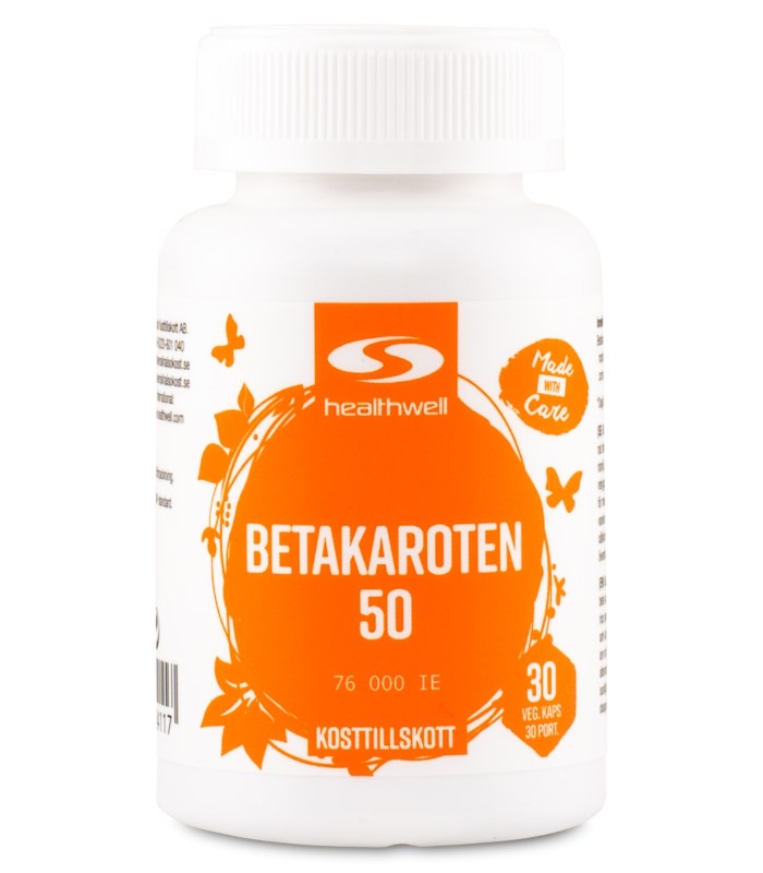 Healthwell Beetakaroteeni 50