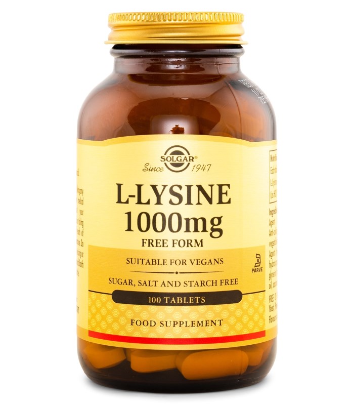 Solgar L-Lysiini 1000 mg