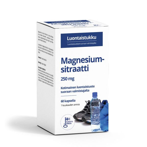 Luontaistukku Magnesiumsitraatti