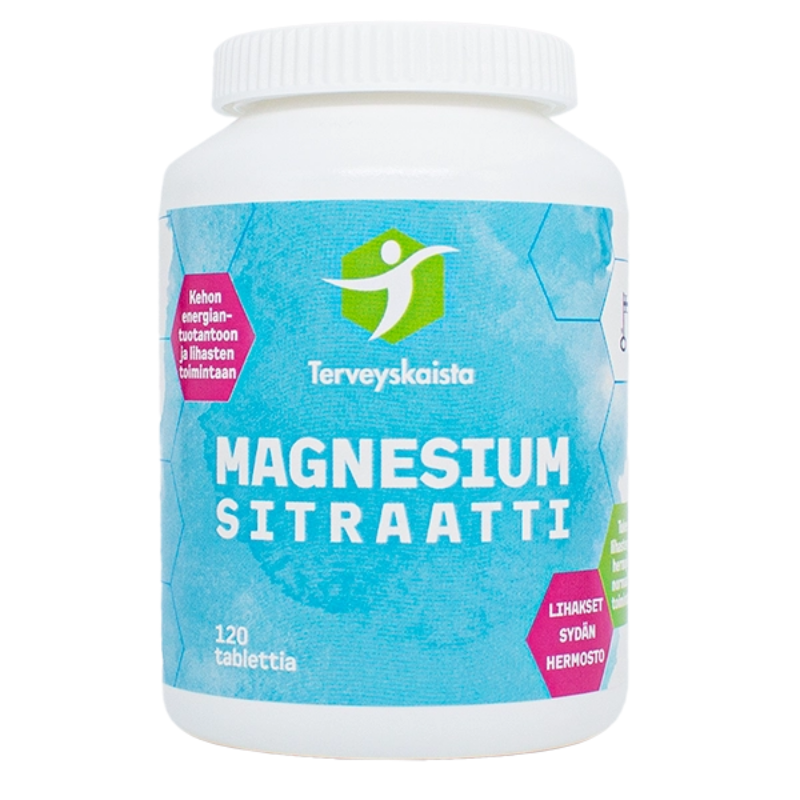 Terveyskaista Magnesiumsitraatti