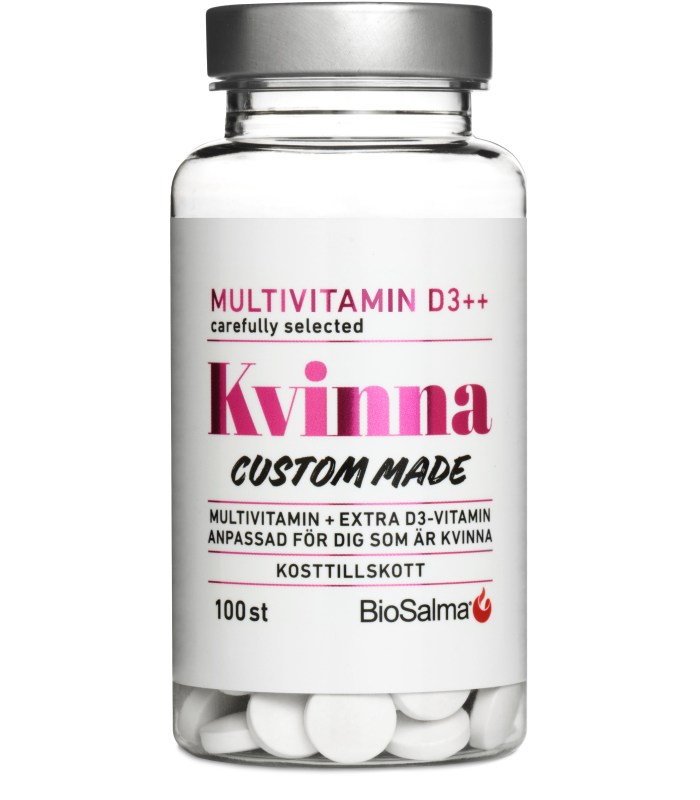 BioSalma Monivitamiini Nainen D3-vitamiini++