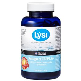 Lysi Omega 3 Tupla 100 Kaps 800mg