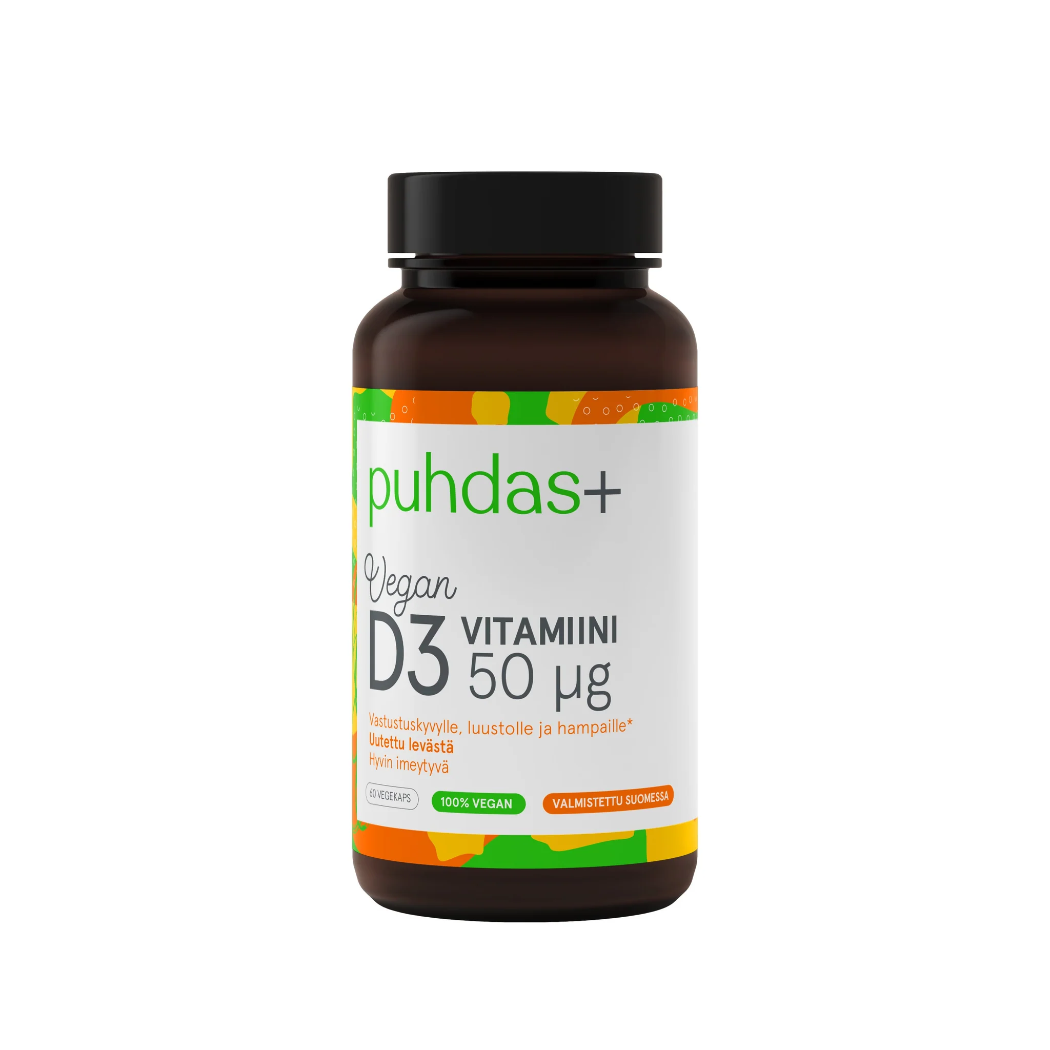 Puhdas+ D3-vitamiini, vegaaninen